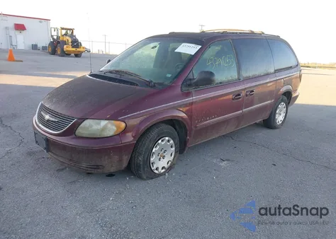 2001 Chrysler Town & Country Lx from USA, damaged, VIN 2C4GP44381R335682